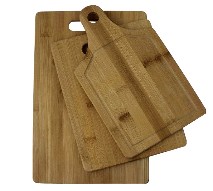 Organic bamboo cutting board set meets all your home and entertainment needs