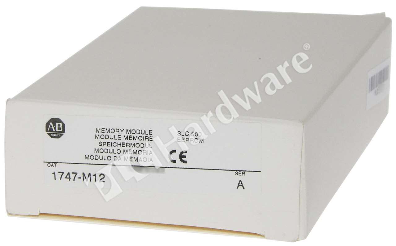 Open Pre-owned Allen Bradley 1747-M12 /A SLC 500 Flash Memory Module EEPROM 64K