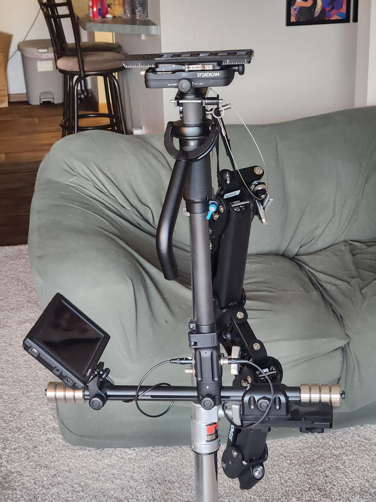 Aero 30 Steadicam w/Flight Case (Gold Mount)