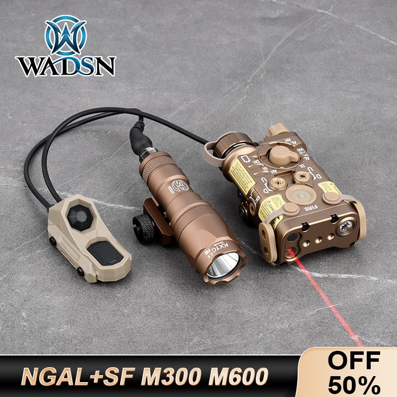 Tactical NGAL Laser Aluminum Aiming IR Laser Sight M300 M600 AXON Dual Switches