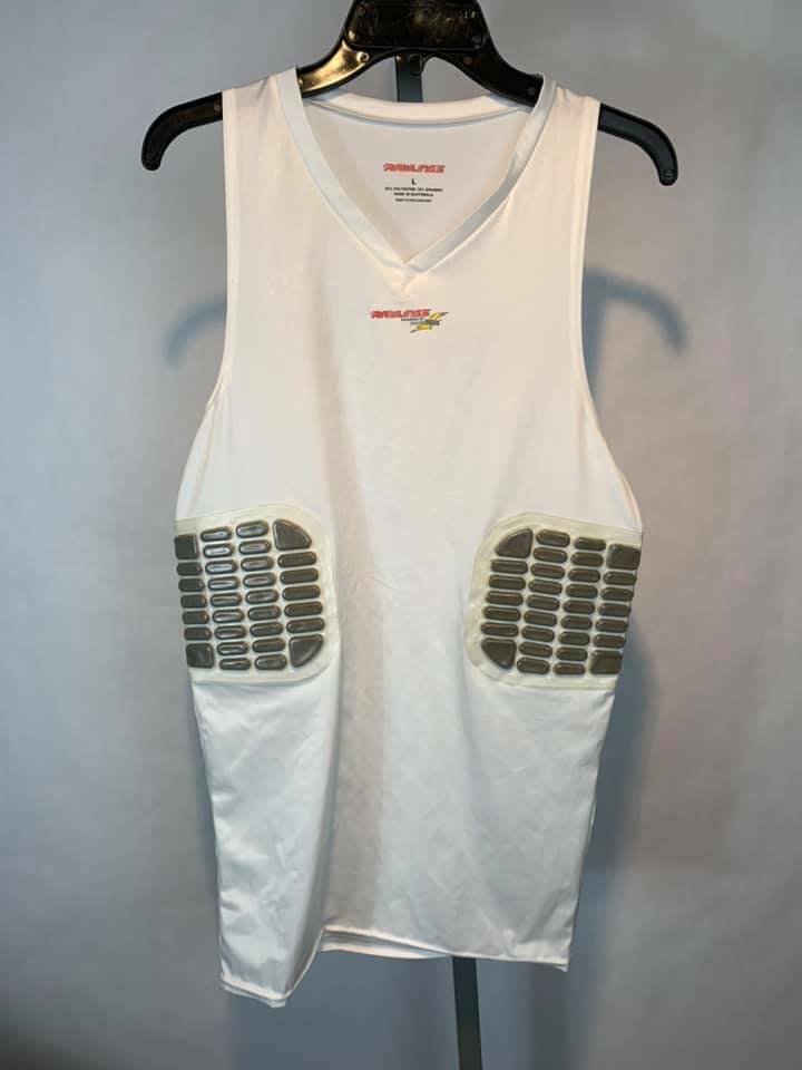 NWT Rawlings Zoombang Padded Tank Top Shirt ZBM1-W Free US Shipping (X61)