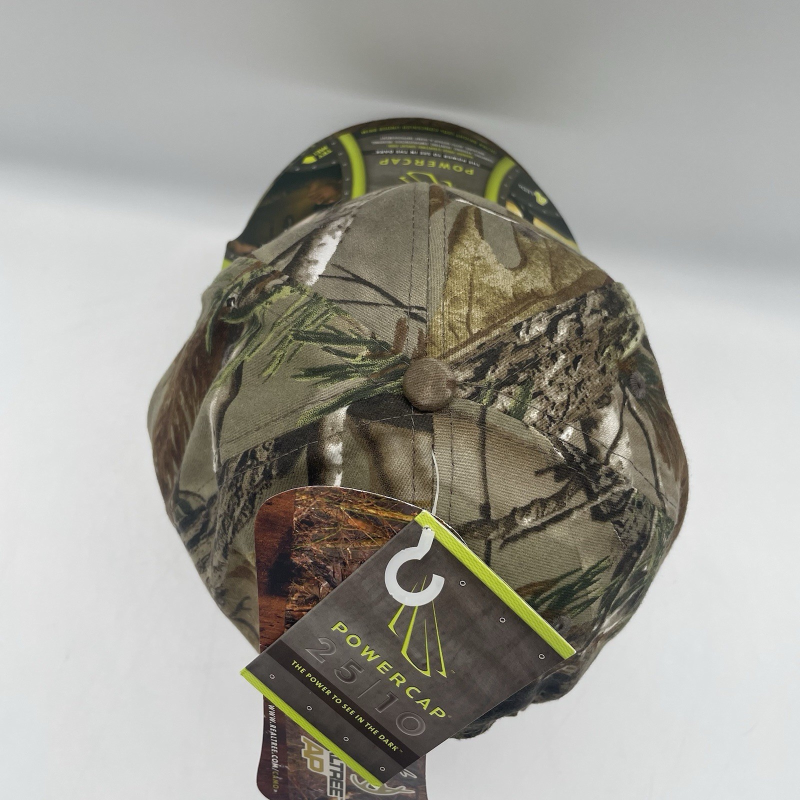 Panther Vision Powercap Realtree Camo Cap Hat 2 LED Lights Adjustable Lamp 2510