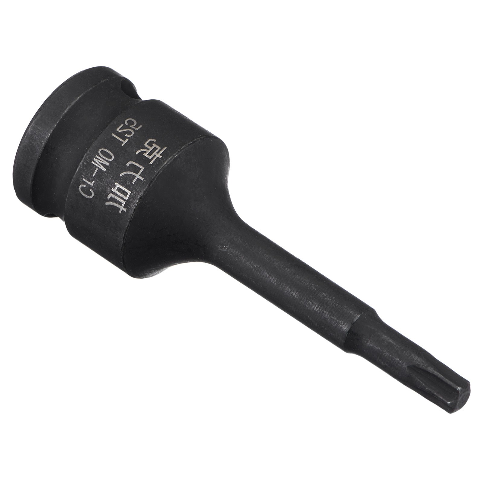 T25 Impact Metric Bit Socket for DIY Hand-making, CR-MO 60mm Length