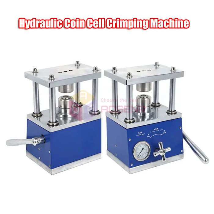 CR20 Series Manual Hydraulic Coin Cell Crimping Machine Pressure 0-200Kg/cm²
