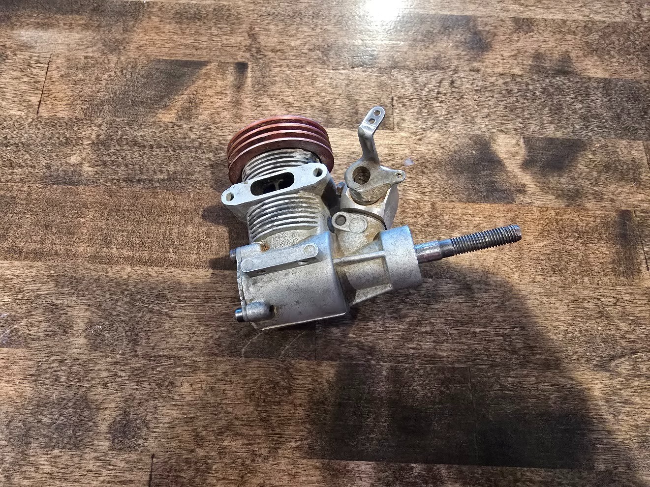 Webra Airplane Plane Engine Motor Webra 32 RC Red Head Remote Control (Untested)