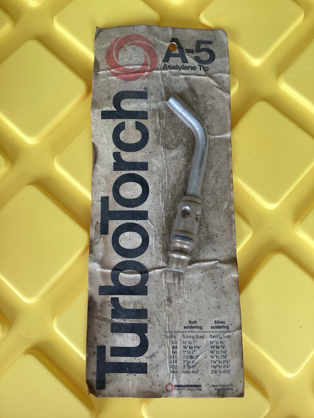 TURBOTORCH ACETYLENE TIP MODEL A-5 BRAND NEW  Free Shipping
