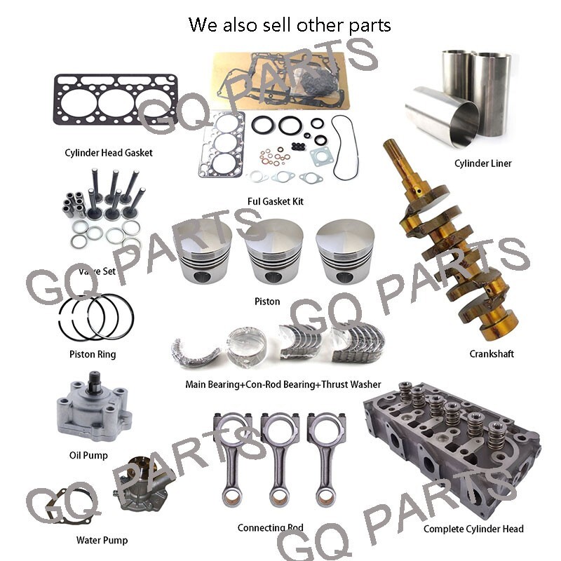 3TN75 3TN75RJ Piston Kit Ring Set STD For Yanmar Engine John Deere 855 856