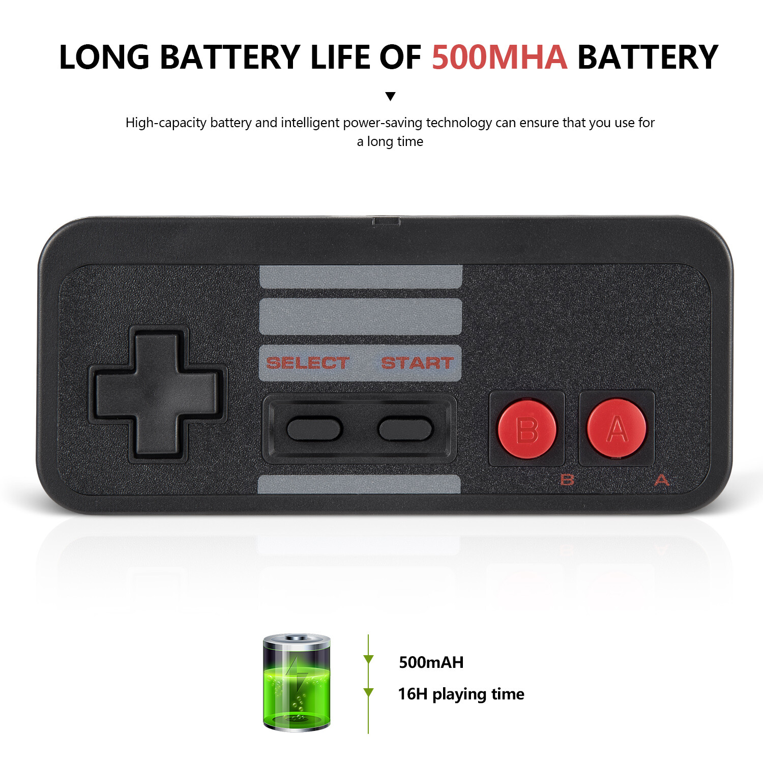 USB NES Wireless Controller &Reciver Joystick for PC/Gamepad Window PC MAC Linux
