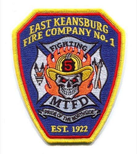 Middletown Township Fire East Keansburg Company 1 Station 5 Patch New Jersey NJ