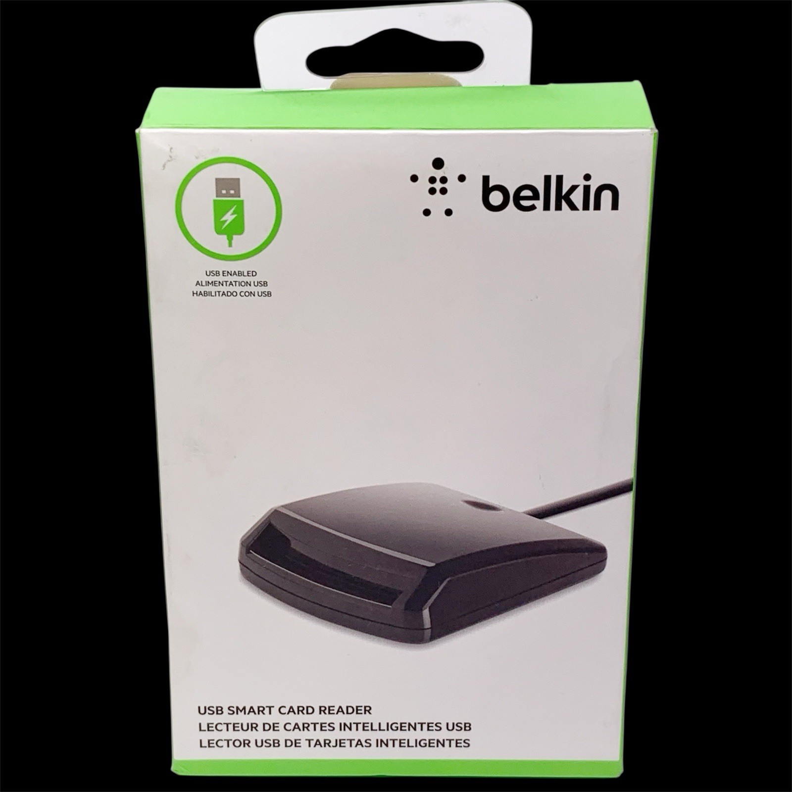 Belkin USB Smart Card Reader Compatible Class A/B/C CAC Compatible NEW *READ!*