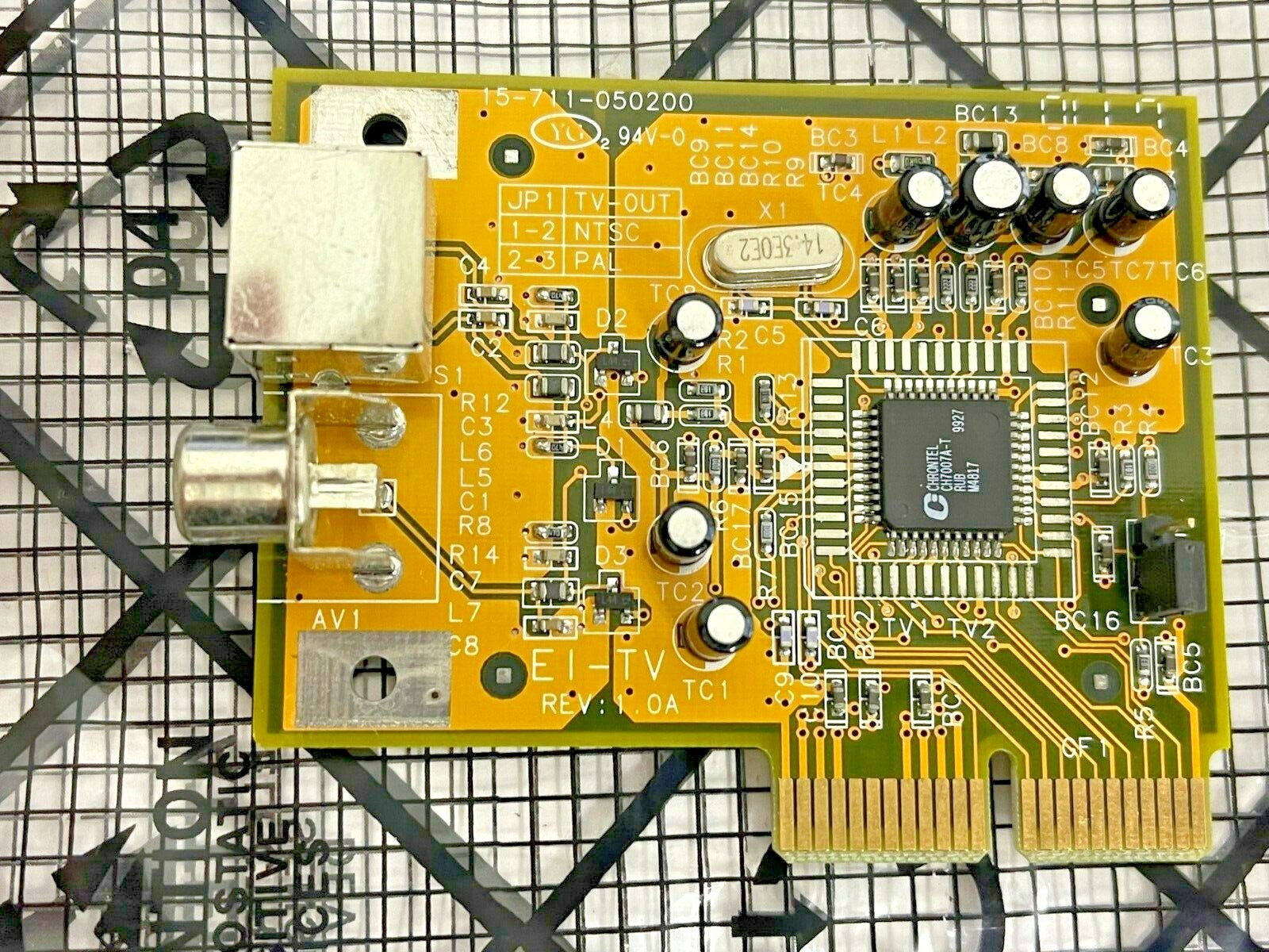 RARE NEW ECS EI-TV CHRONTEL CH7007A-T DIGITAL PC TO TV ENCODER AMR RM3WL-B1