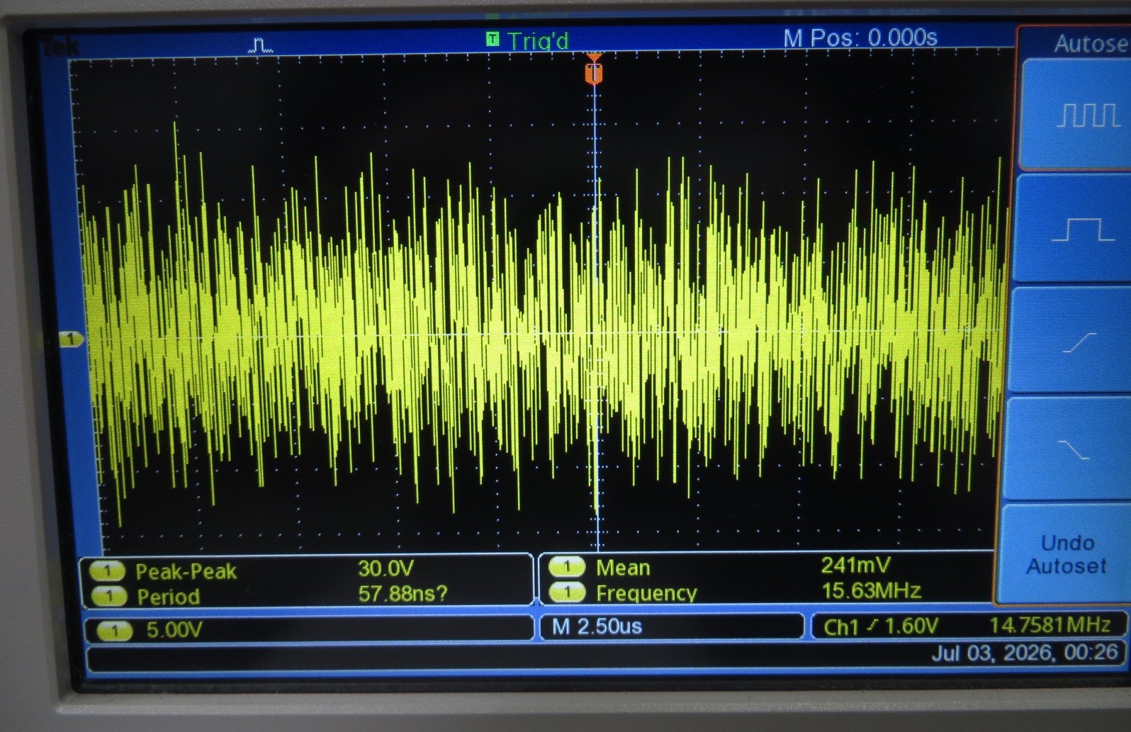 T203376 Keithley 3390 50MHz Arbitrary Waveform Generator