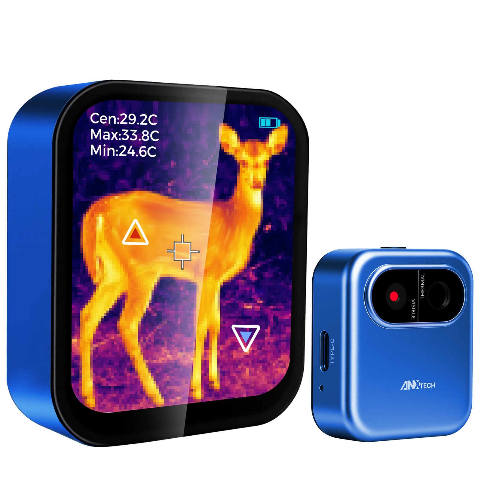 ANXTECH Mini Blue Infrared Thermal Imaging Camera 80*60 Resolution