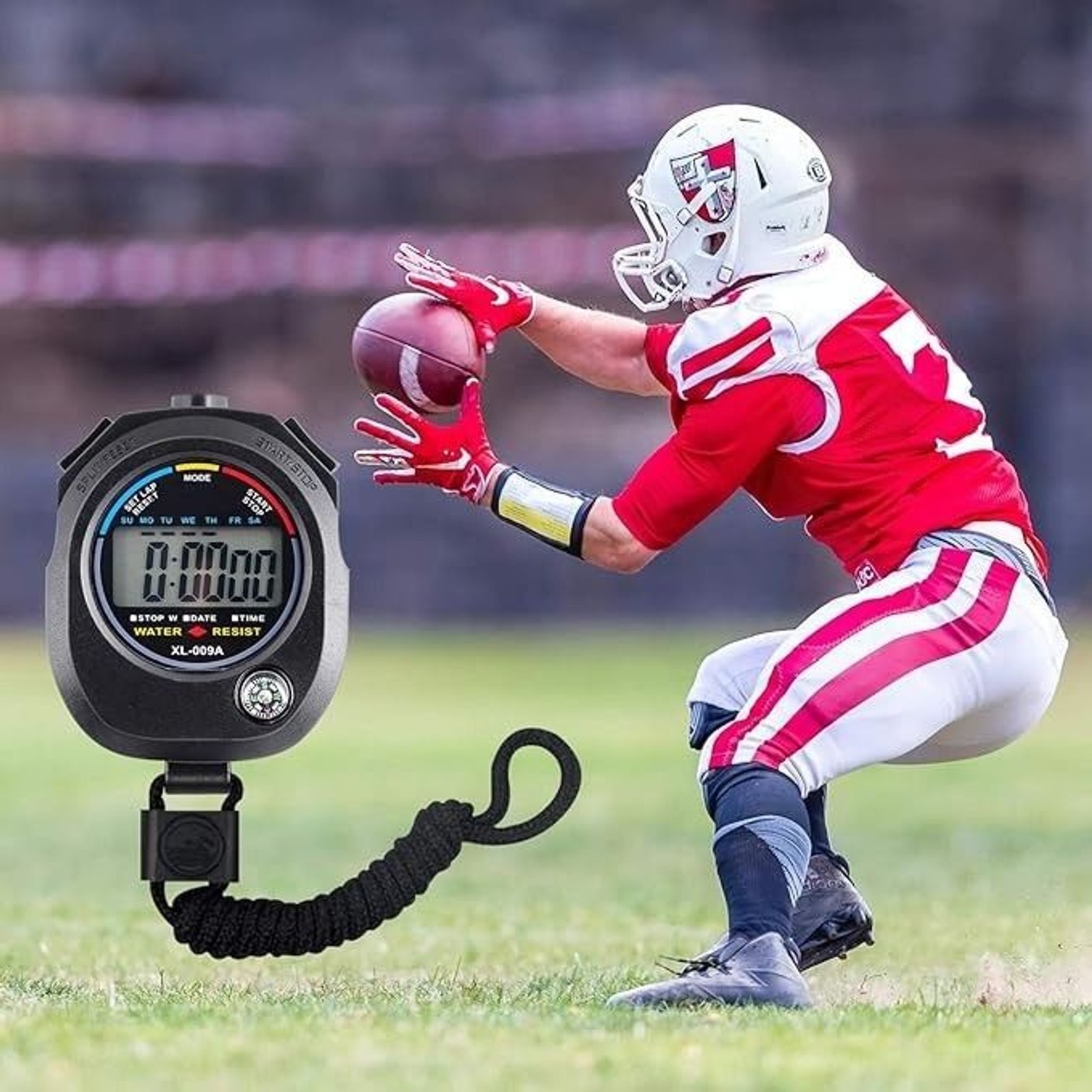 Multi-Function Electronic Digital Sport Stop Watch Timer Large Display & Compass