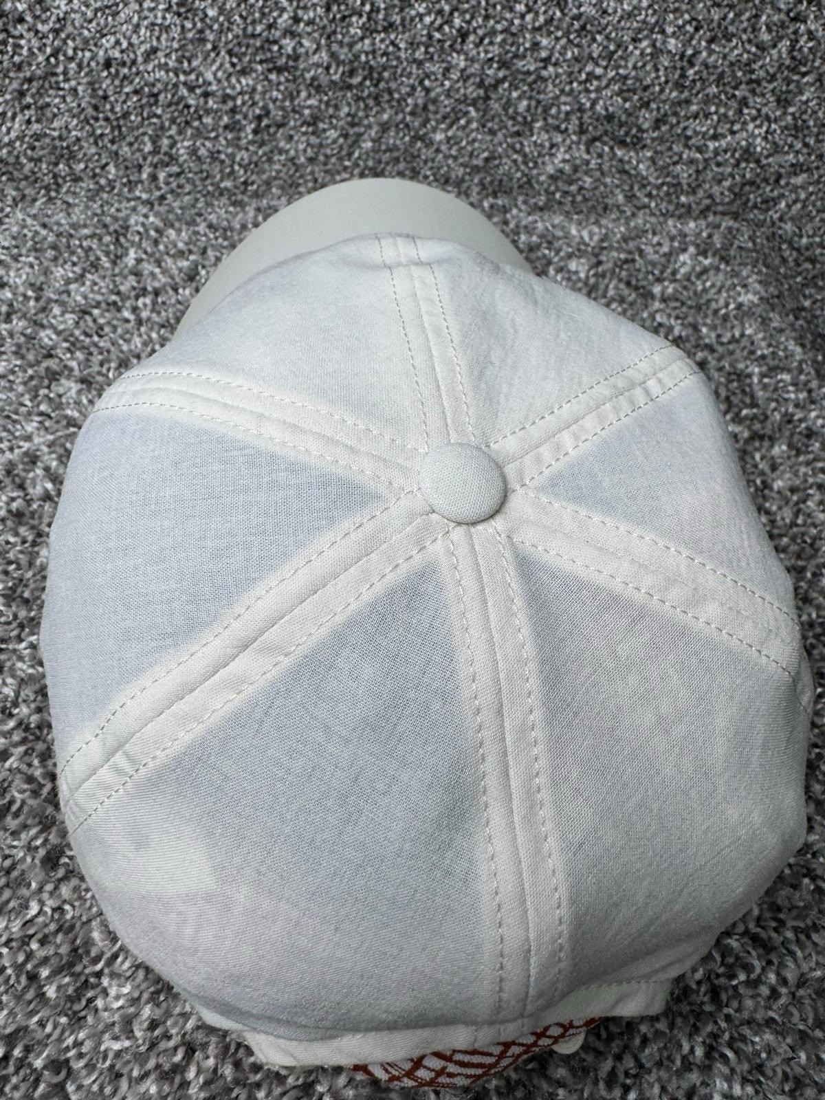 Lululemon Baller Hat Cap Strapback One Size White Adjustable Logo Solf Shell