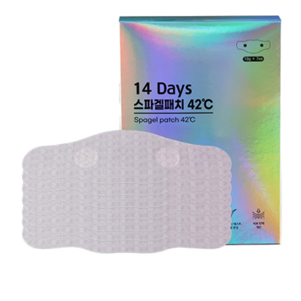 Samsung -14 Days Spagel Patch 42C- 18g×7 Patches-Slim Fat And Detox