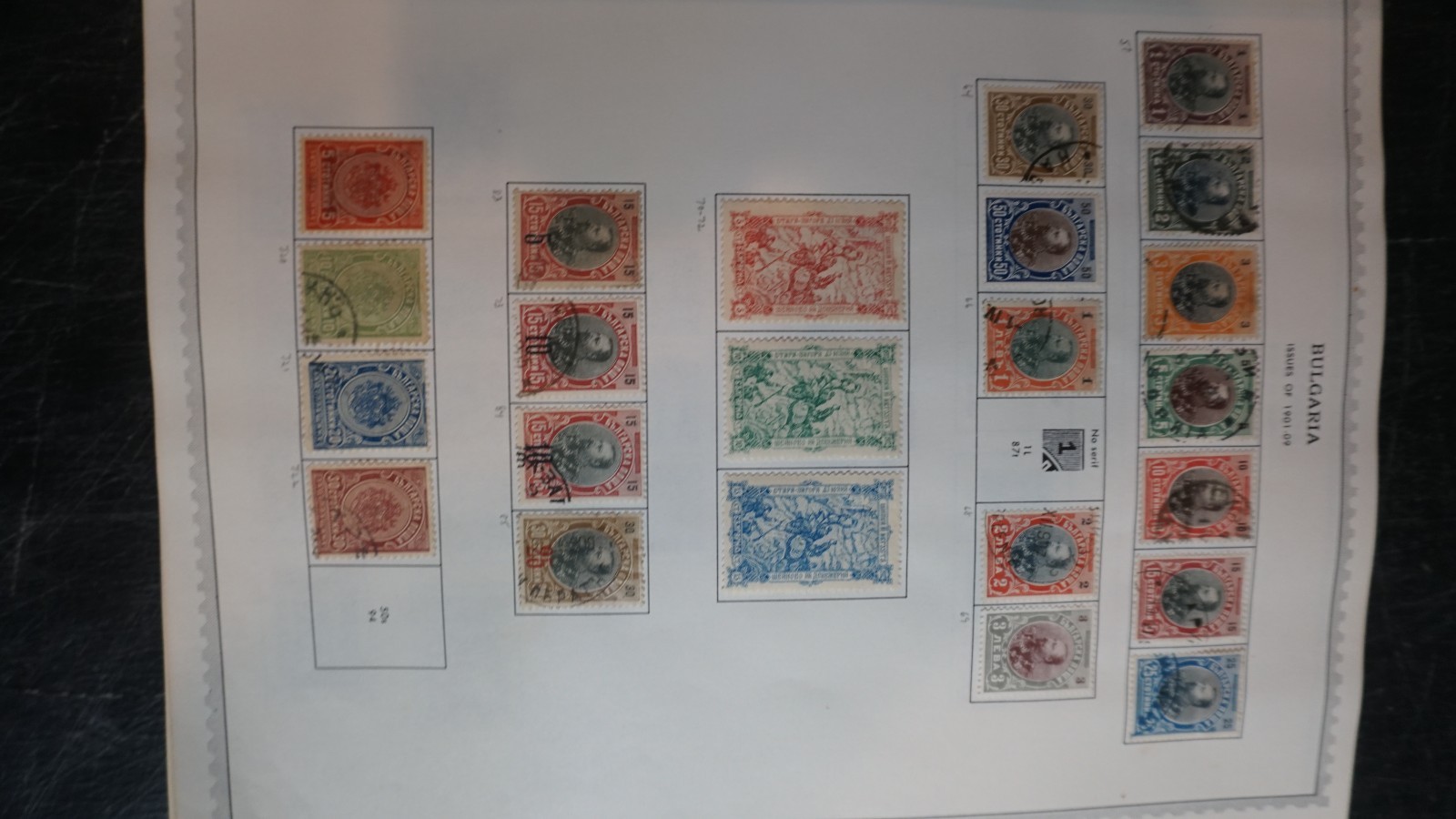Super nice Bulgaria collection in album