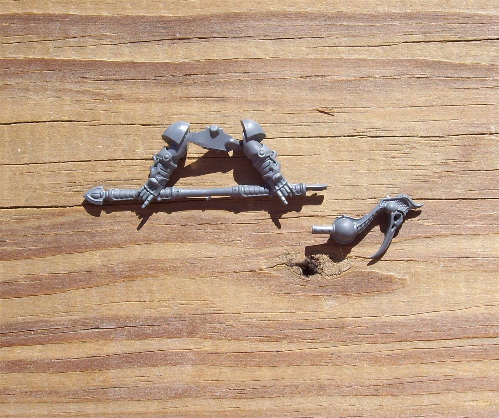 40K Thousand Sons Exalted Sorcerers Force Stave Double Handed Bird Skull Bits