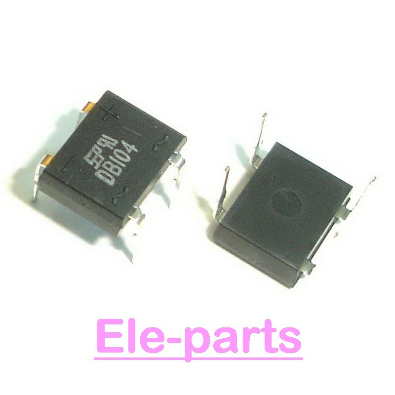 100 PCS DB104 DIP-4 DB104G Diodes Bridge Rectifier 400V 1.0 Amp  Chip