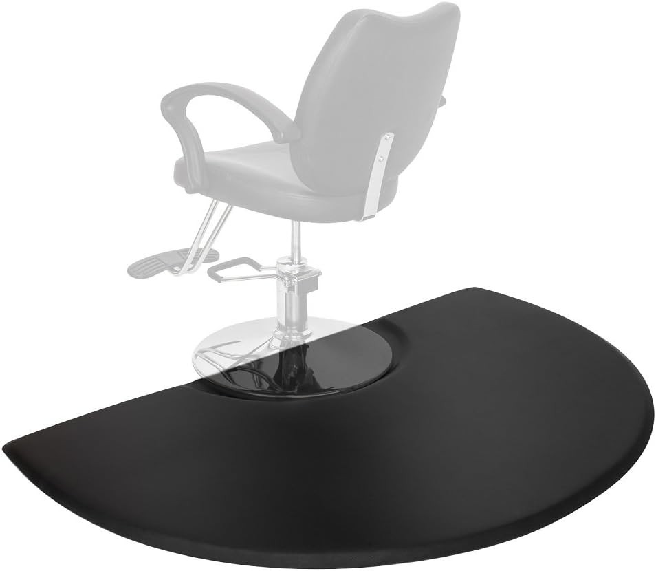 Salon Floor Mat Stand up Anti Fatigue Matt - 3 ft.x5 ft. Semi Circle 7/8'' Thick
