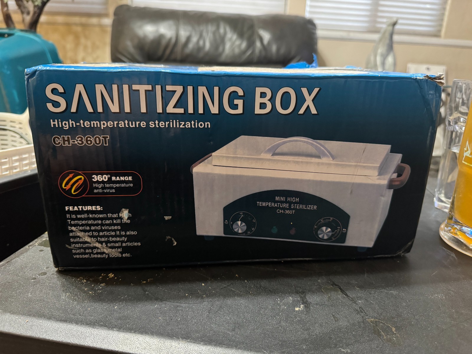 EASTER SPECIAL H-360T Sanitizing Box Mini High Temperature Sterilizer Medical