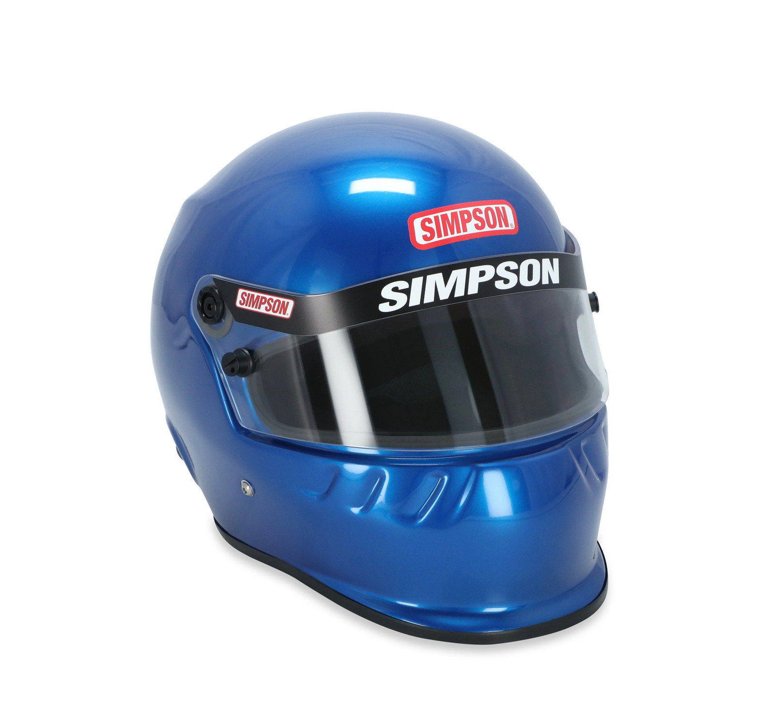 Simpson Racing 7950055 SD1 Dirt Track Helmet - Snell SA2020 - Blue - Adult 2XL