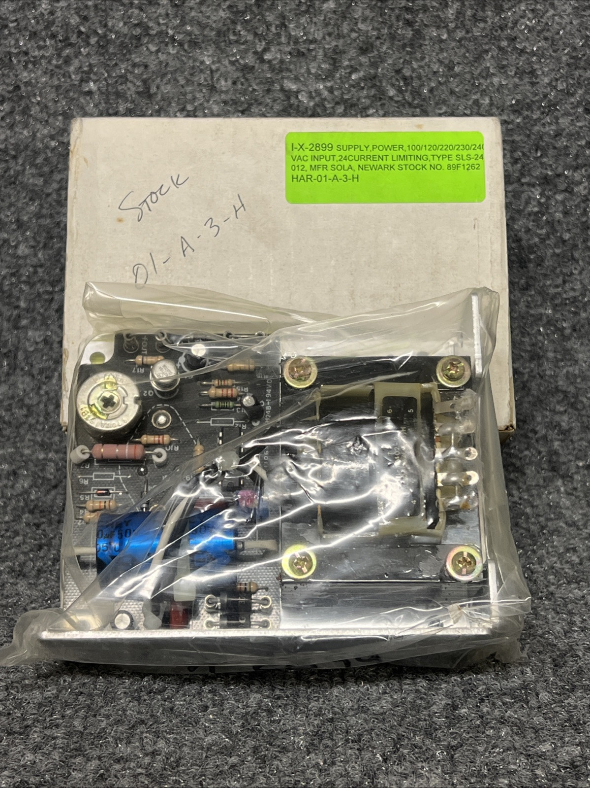 Sola SLS-24-012 Regulated Power Supply Module 24V 28.8W New