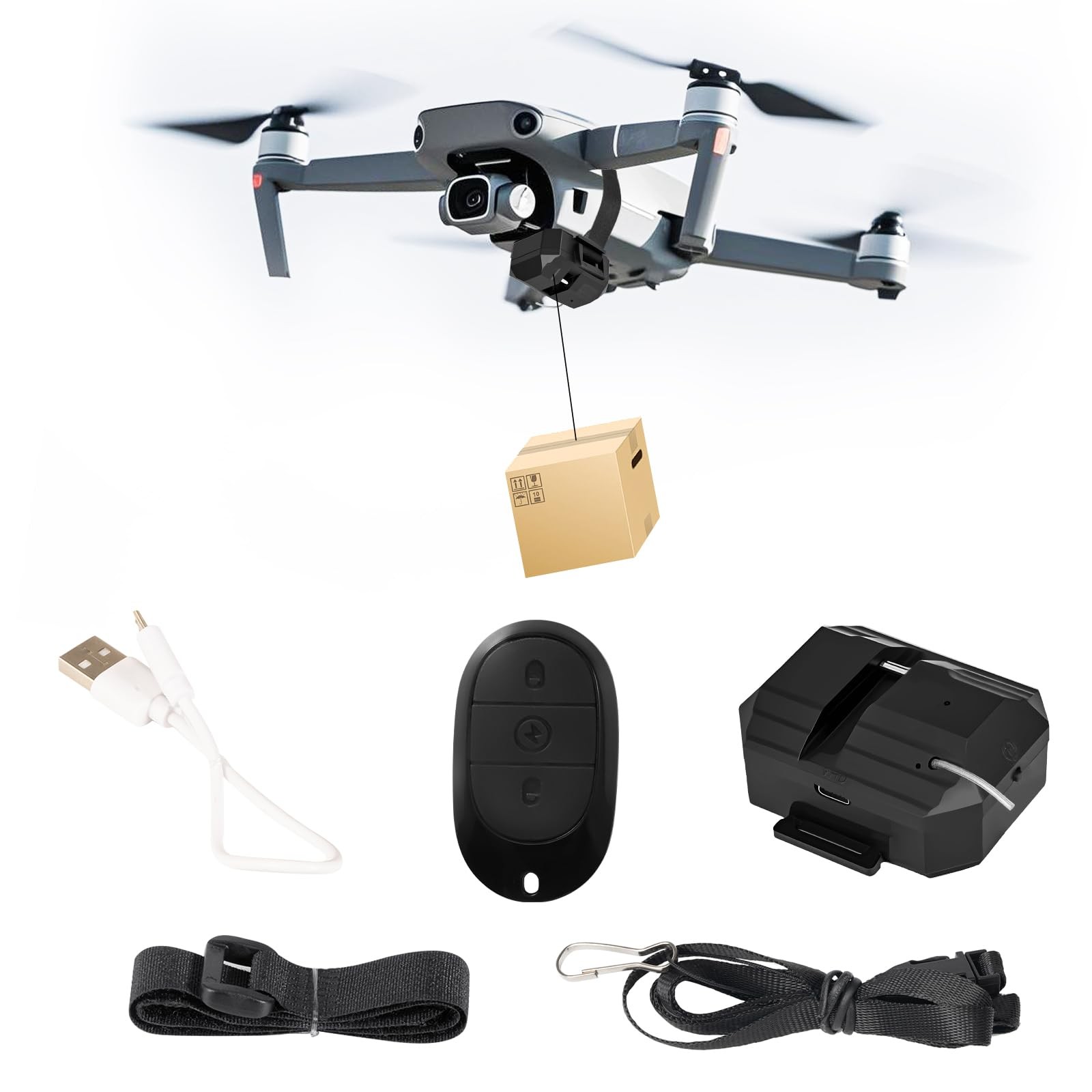 Drone Airdrop System for DJI Mini 4 Pro/Air 3/Mavic 3 Pro & More - Universal ...