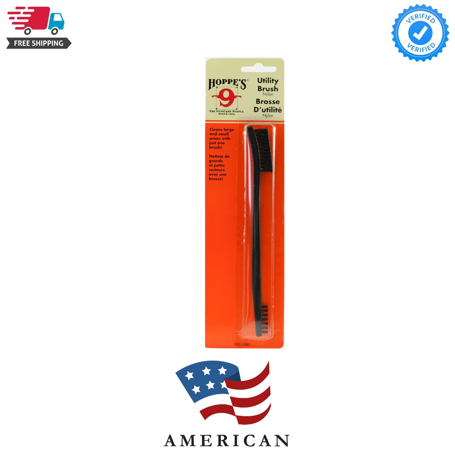Nylon Utility Brush, Card