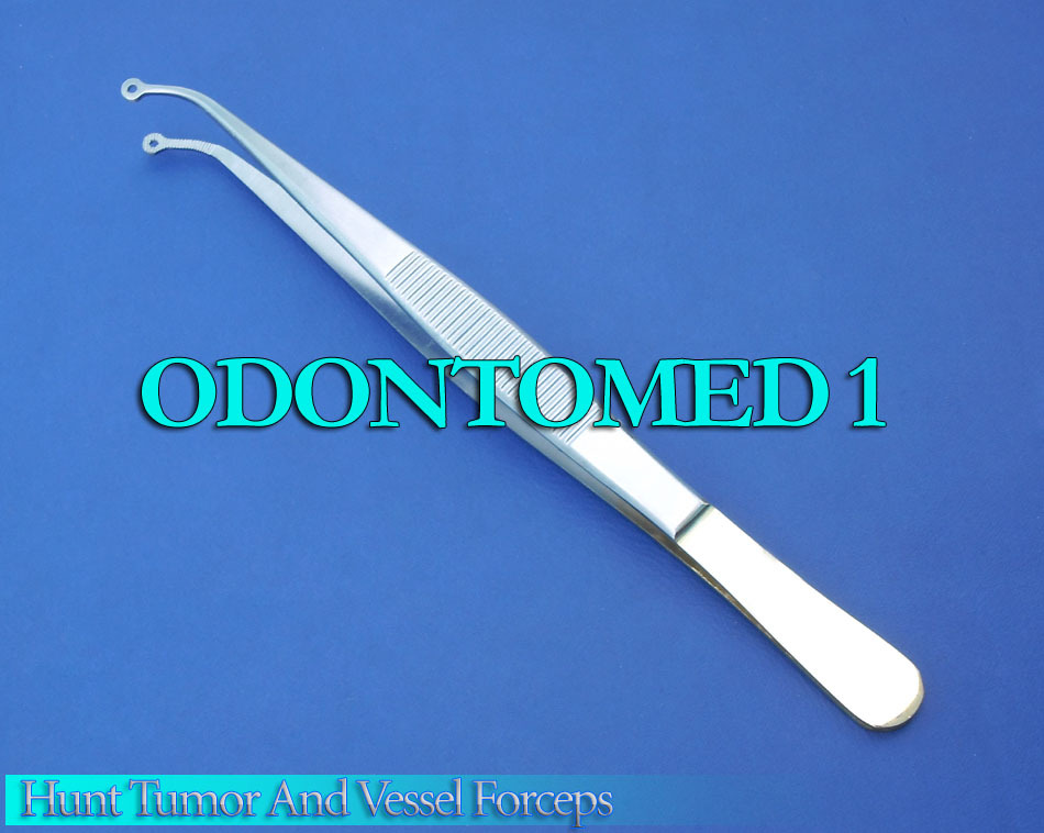 HUNT Tumor and Vessel Forceps Gold Plated Handle Surgical Instruments ODM