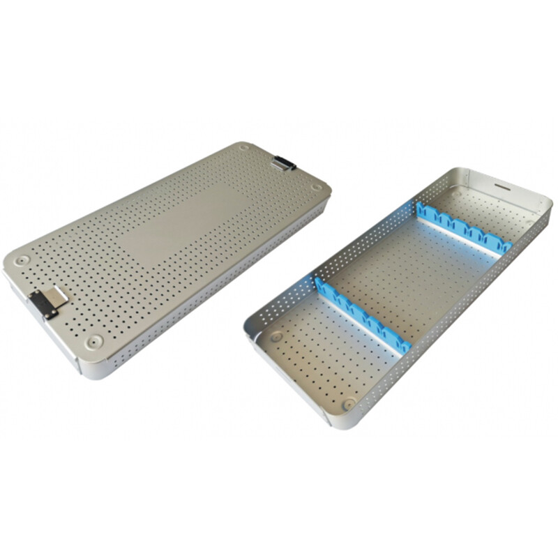 Laparoscopic instrument sterilization box For 540*250*70MM