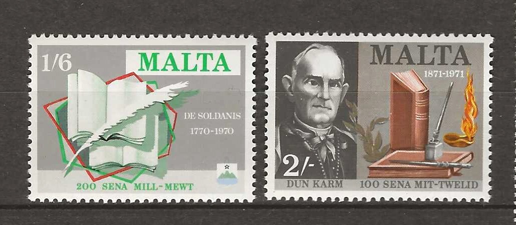 Malta 1971 authors  MNH (m085)