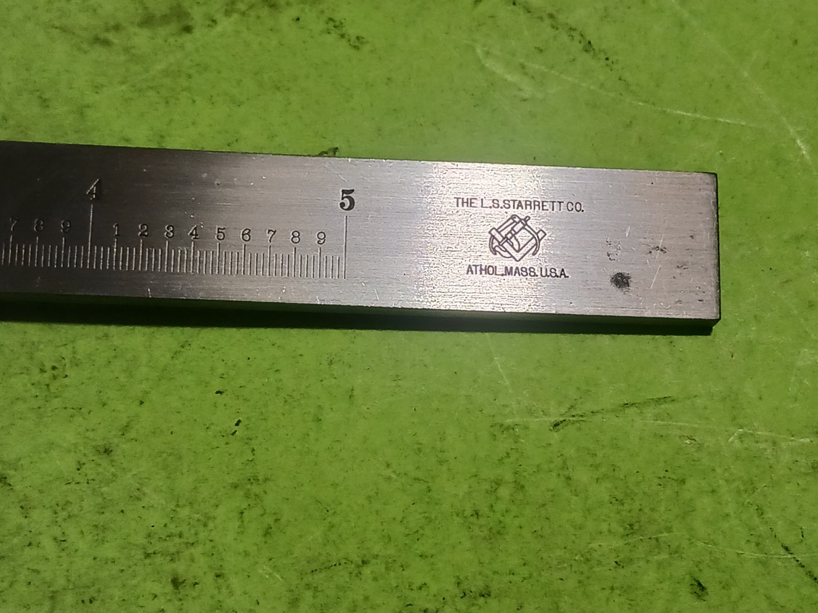 Vintage Starrett Model No. 122 Machinist Toolmaker Inside Outside Caliper