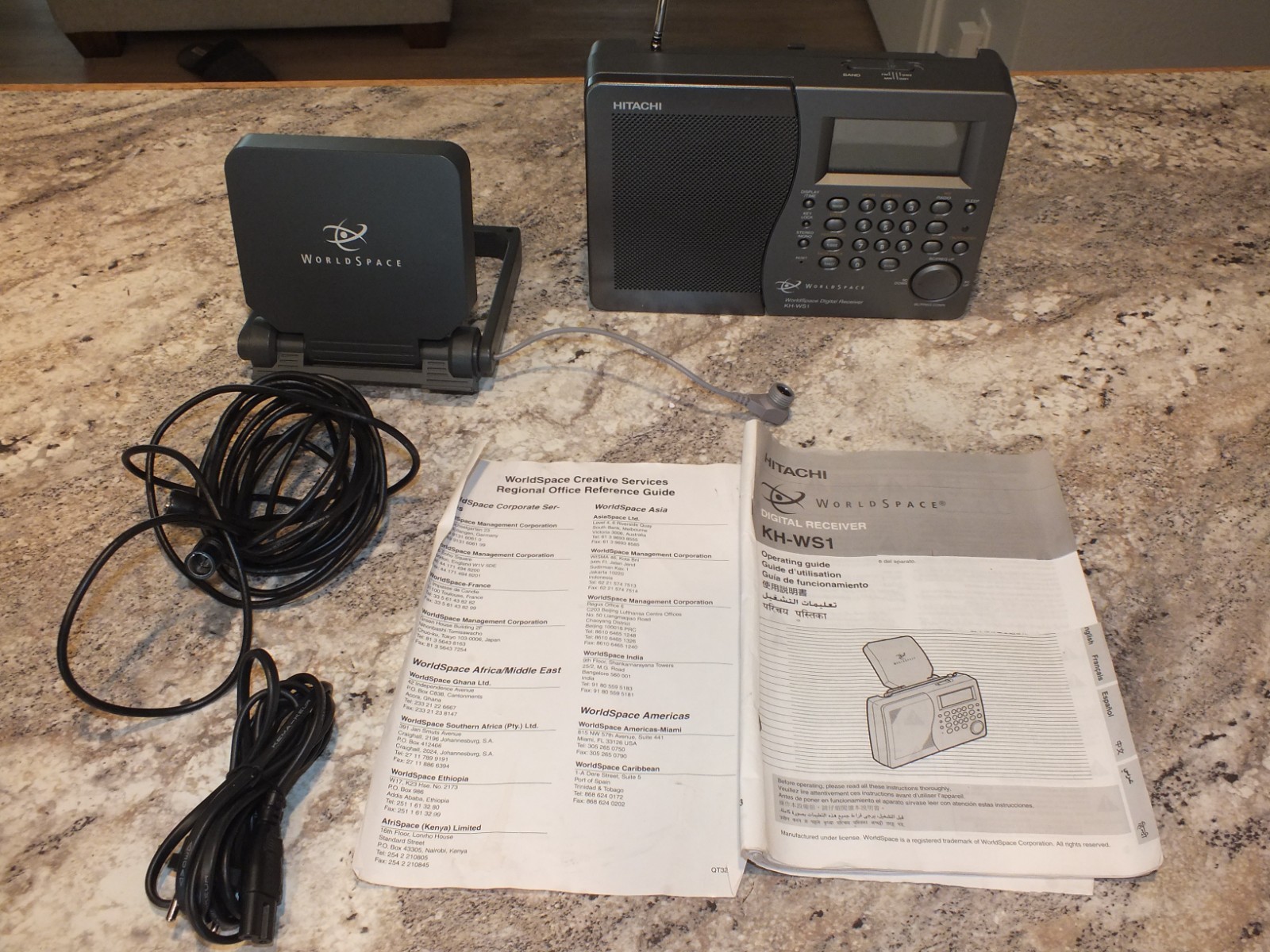 Hitachi WorldSpace Digital Receiver KH-WS-1