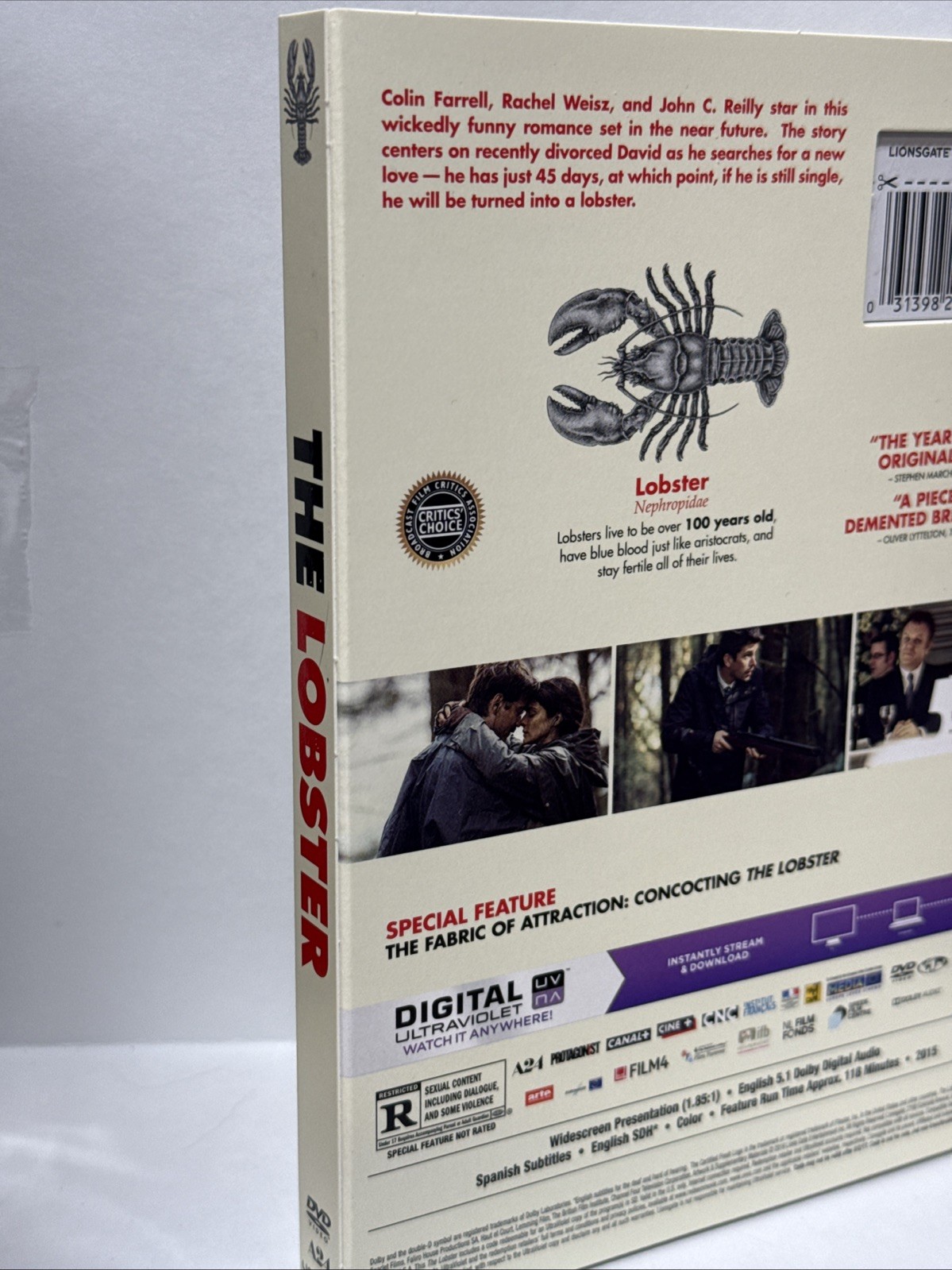 The Lobster (DVD, 2015)