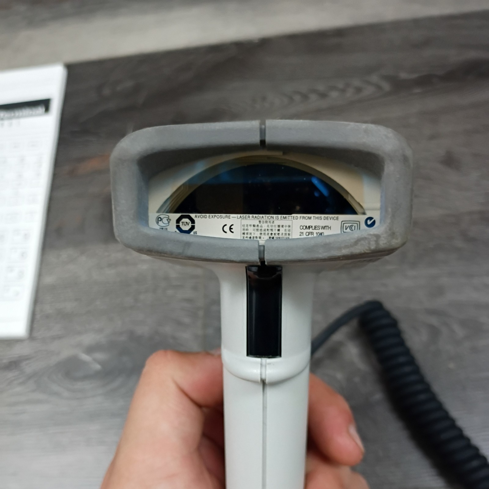 PSC QS6000 PLUS GREY BARCODE SCANNER