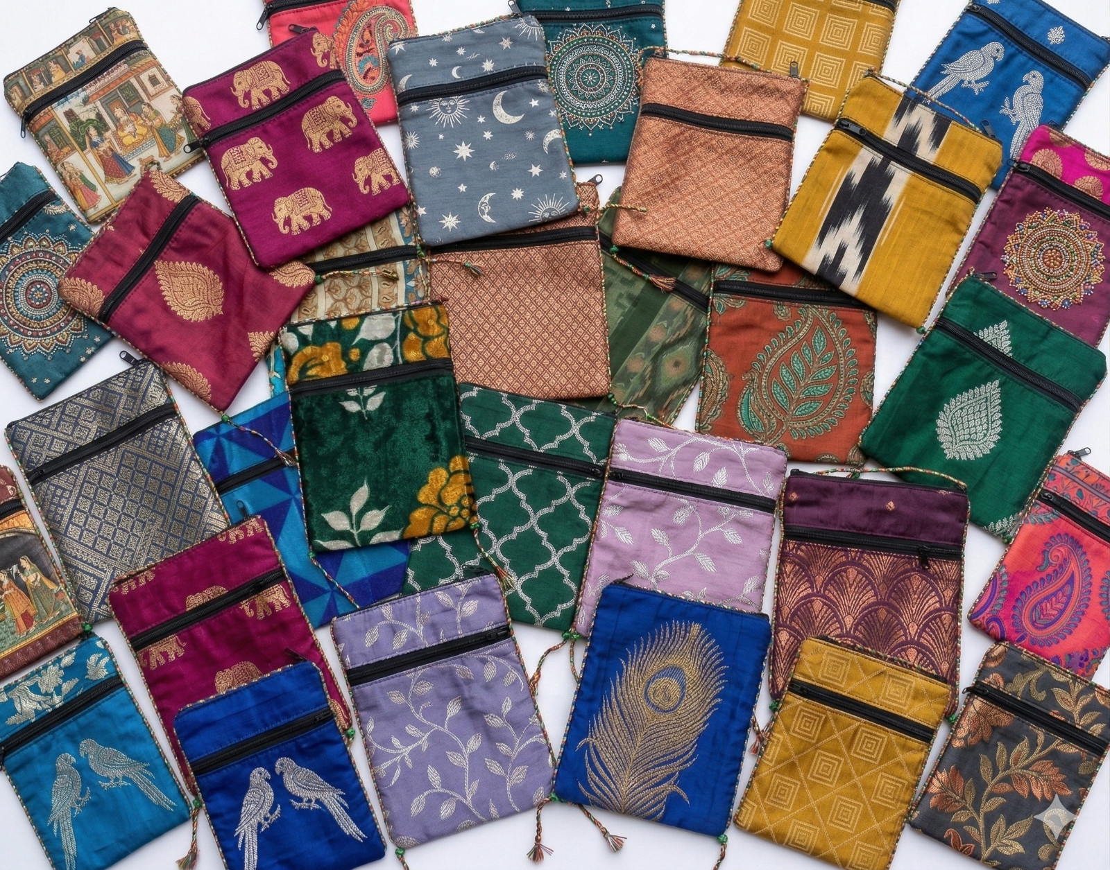 Mobile Passport Card Holder Pouch Case Small Bags Mix Color Design Wholesale Lot