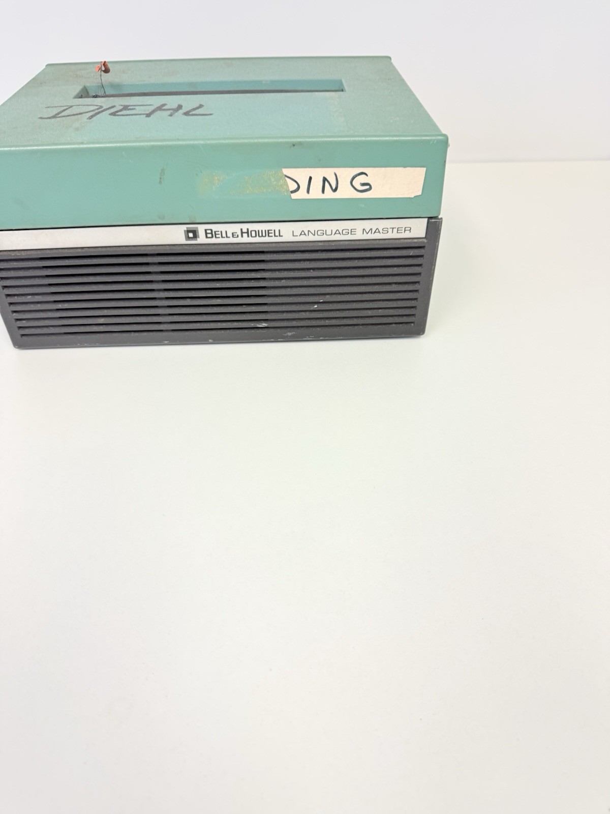 Vintage Bell & Howell 1757B Language Master Dual Speed Tested