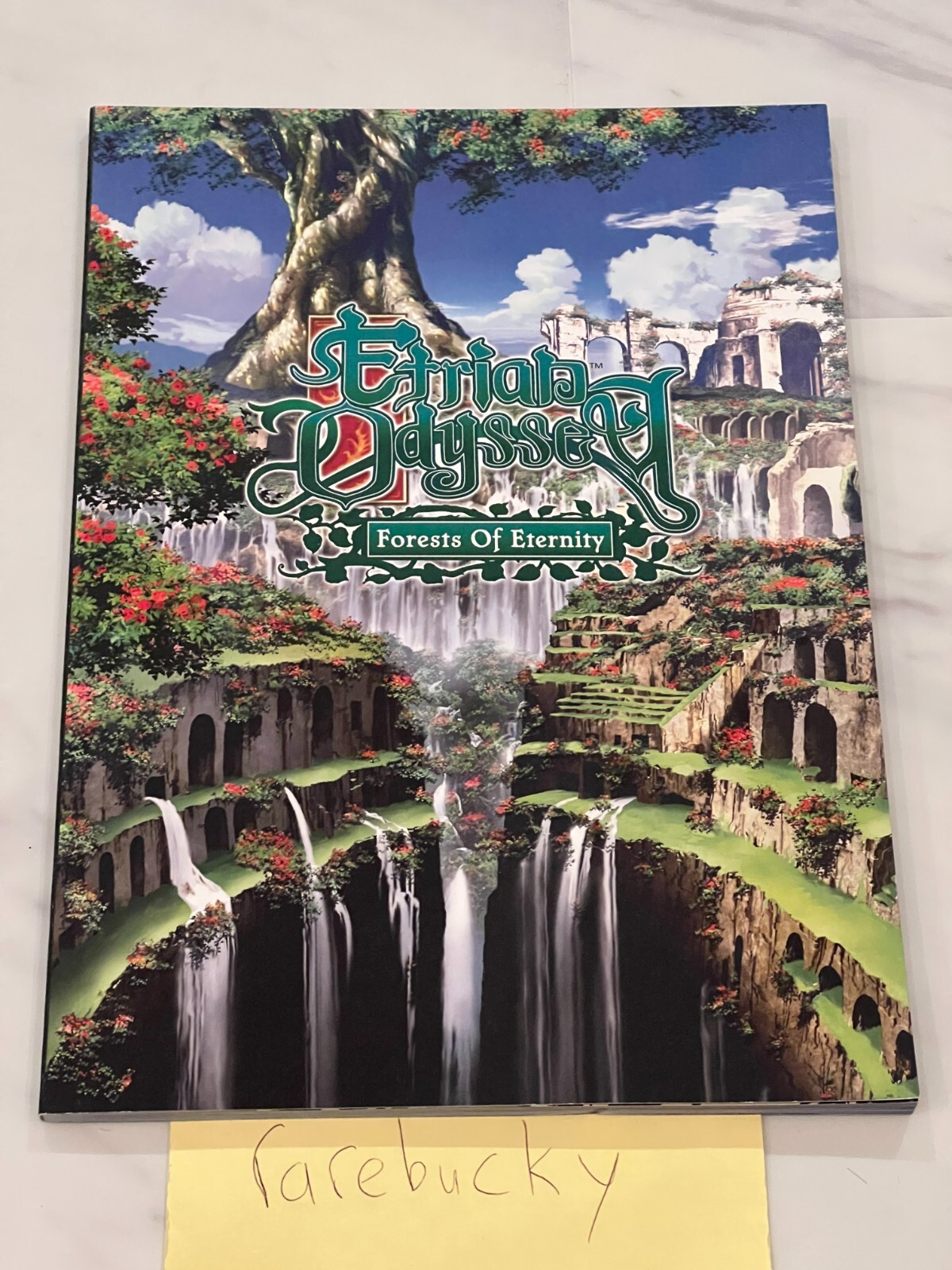 Etrian Odyssey Forests of Eternity Artbook - NEW, UNUSED, MINT CONDITION, RARE!