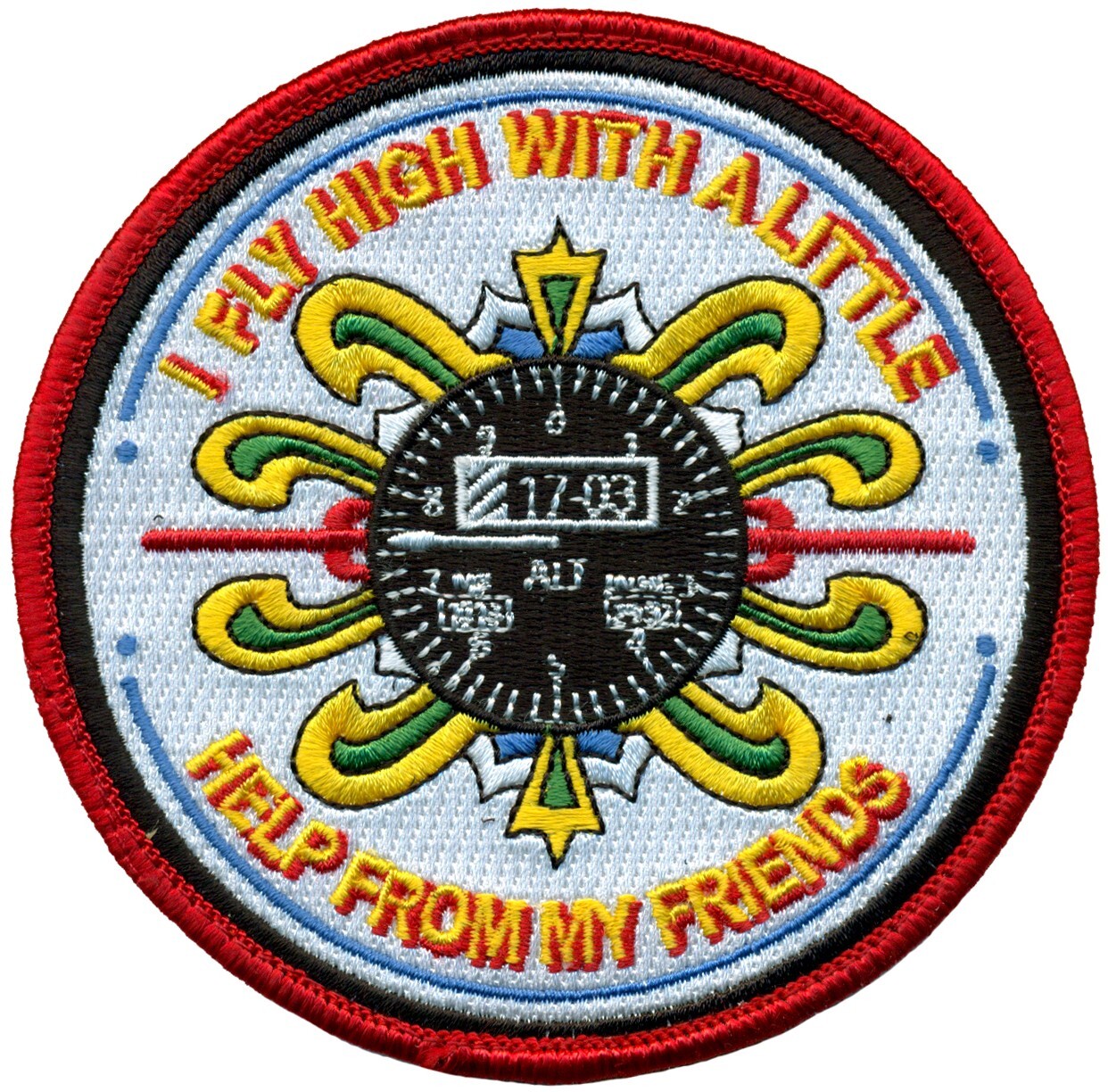 USAF COLUMBUS AFB SPECIALIZED UNDERGRADUATE PILOT TRAINING CLASS 2017-03 PATCH