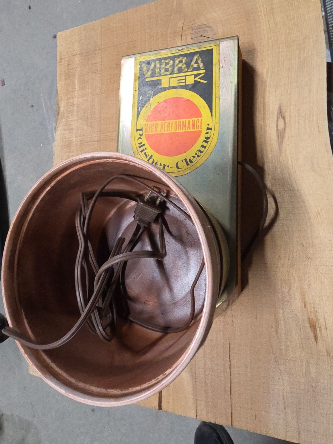 VTG ~Vibra tek ~ High Performance polisher /cleaner ~ Adjustable No Lid