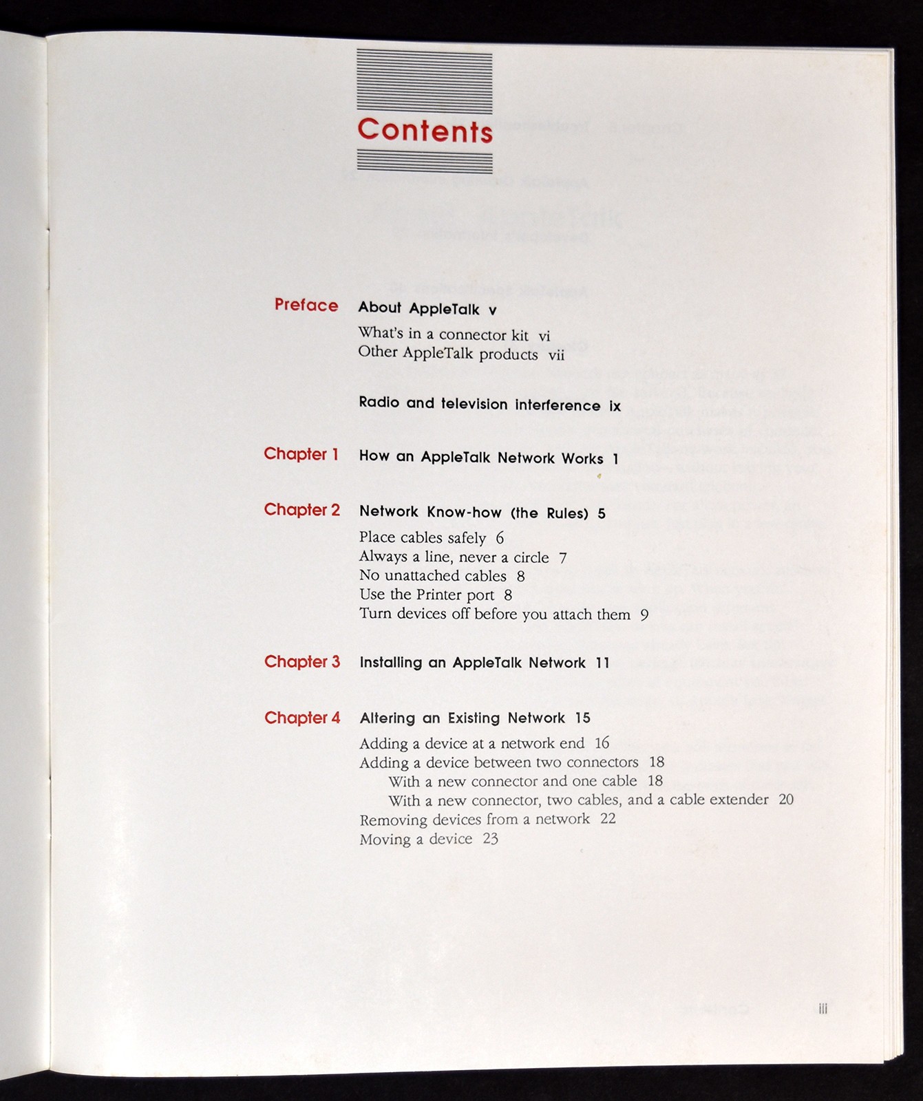 AppleTalk Personal Network Manual
