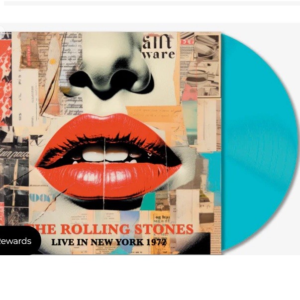 ROLLING STONES Live In New York 1972 Limited Edition 500 Turquoise Vinyl SEALED