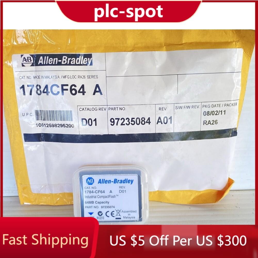 Allen-Bradley 1784-CF64 Memory Card 1784CF64 NEW AB 1PC US Free Tax