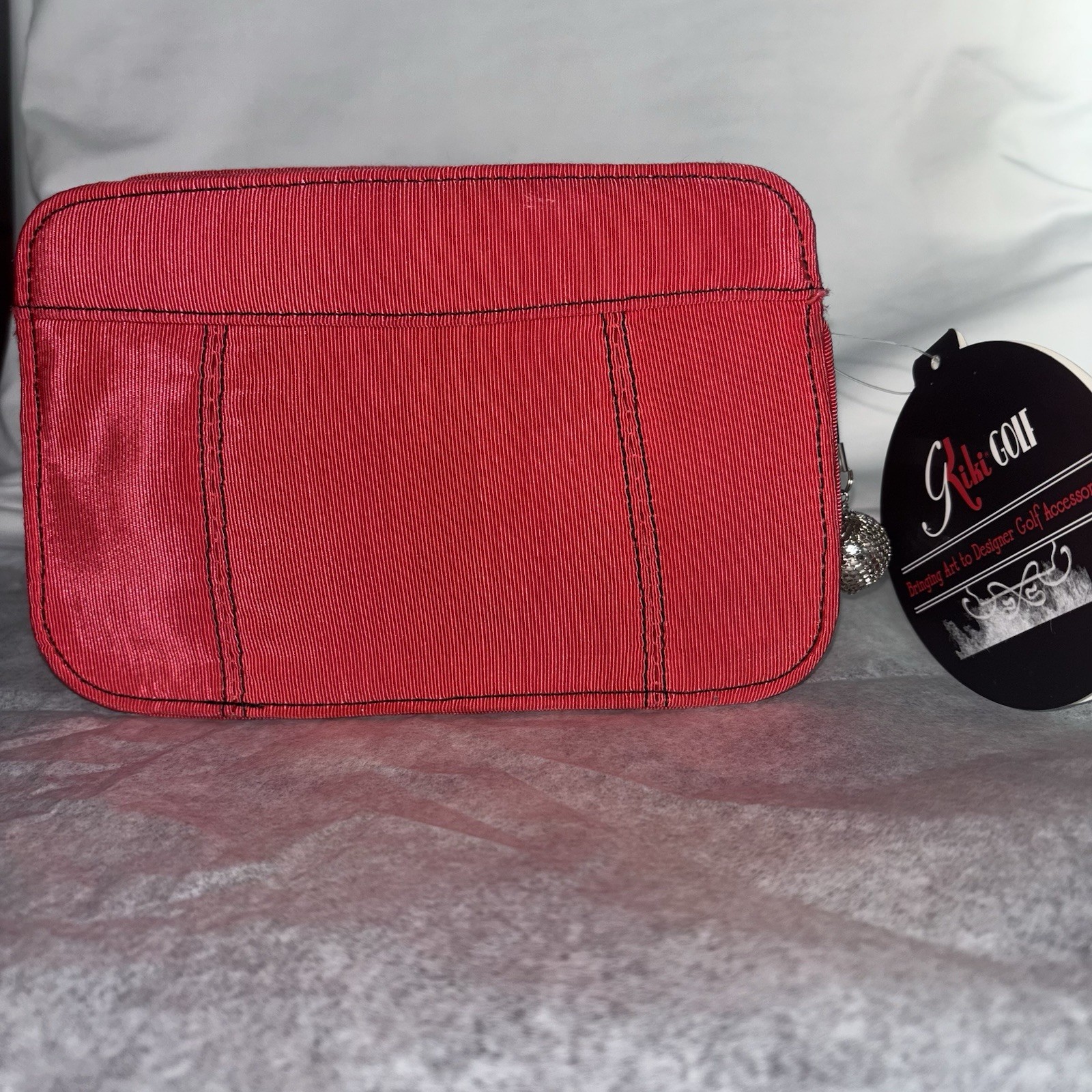 Kiki Golf Accessories Zip Golf Tee Bag NWT