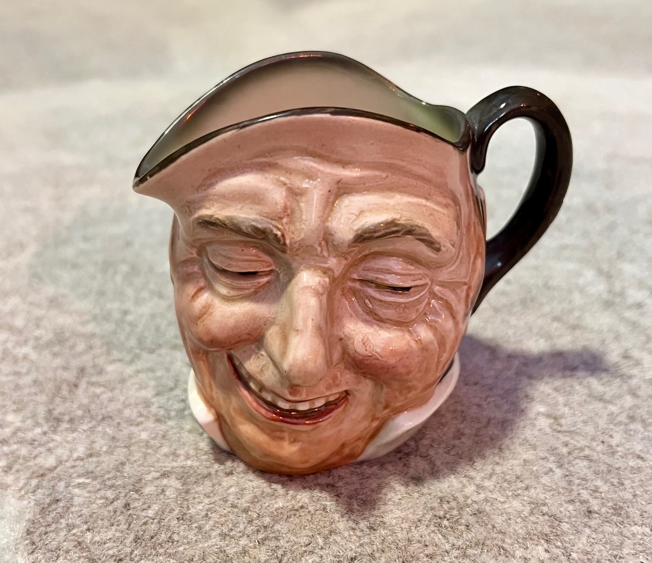 Vintage Royal Doulton Farmer John Toby Character Mug Miniature Creamer
