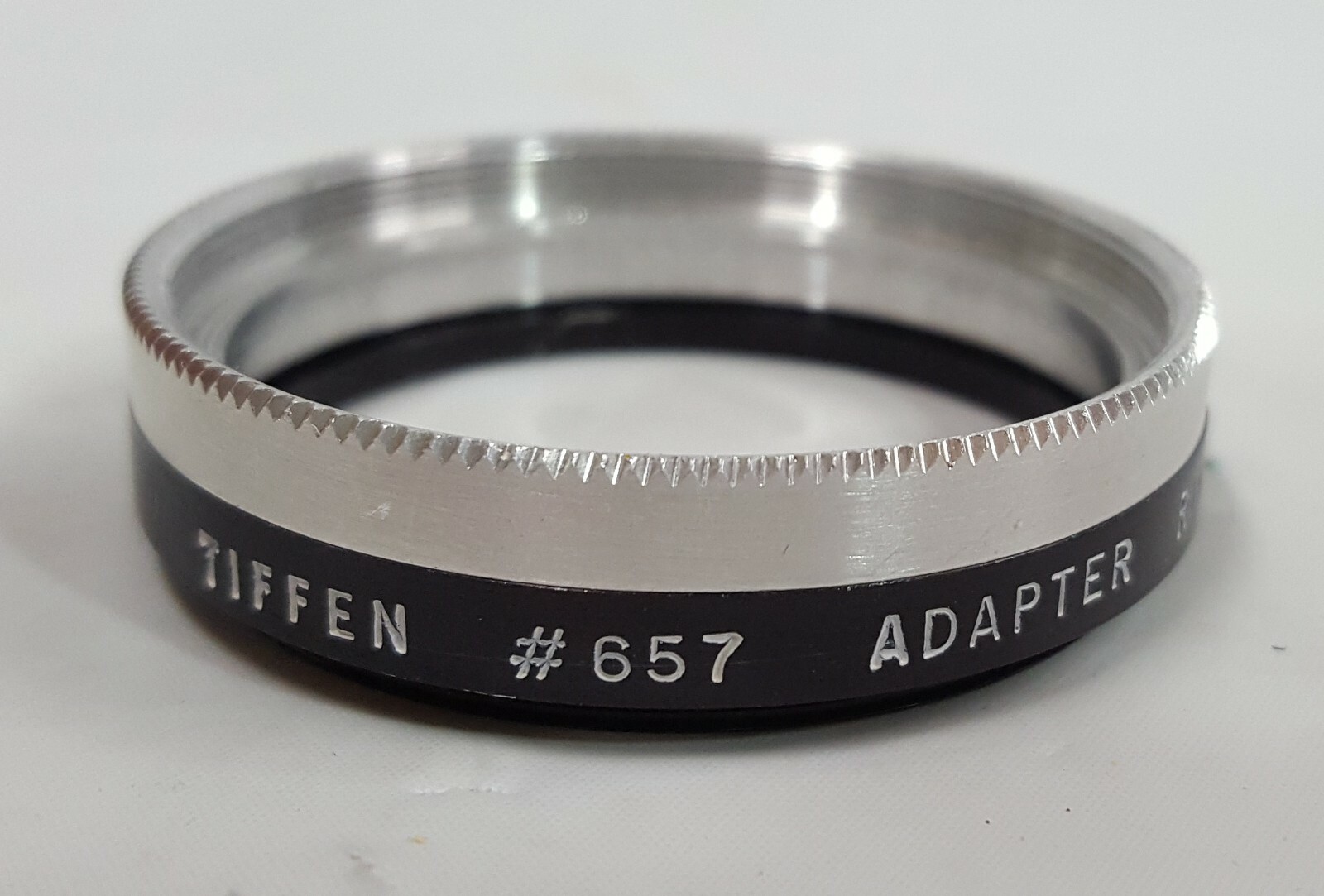 Tiffen #657 Series #6 Adapter Ring and Retaining Rg Screw-On Camera Lens Adapter