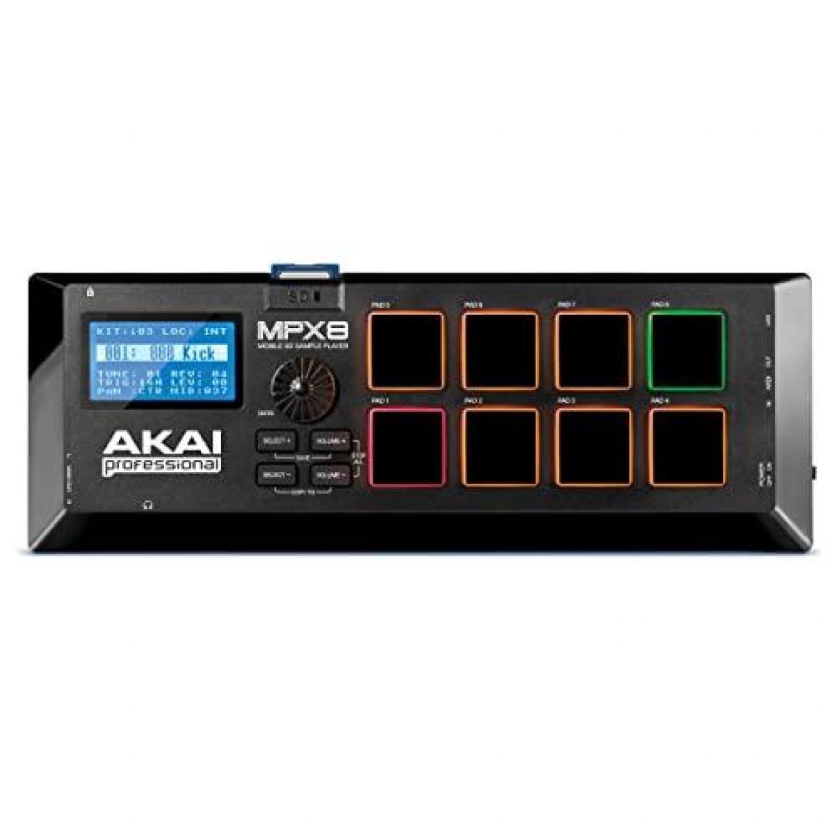 AKAI MPX8 Compact Drum Sampler Drum Machine Controller New