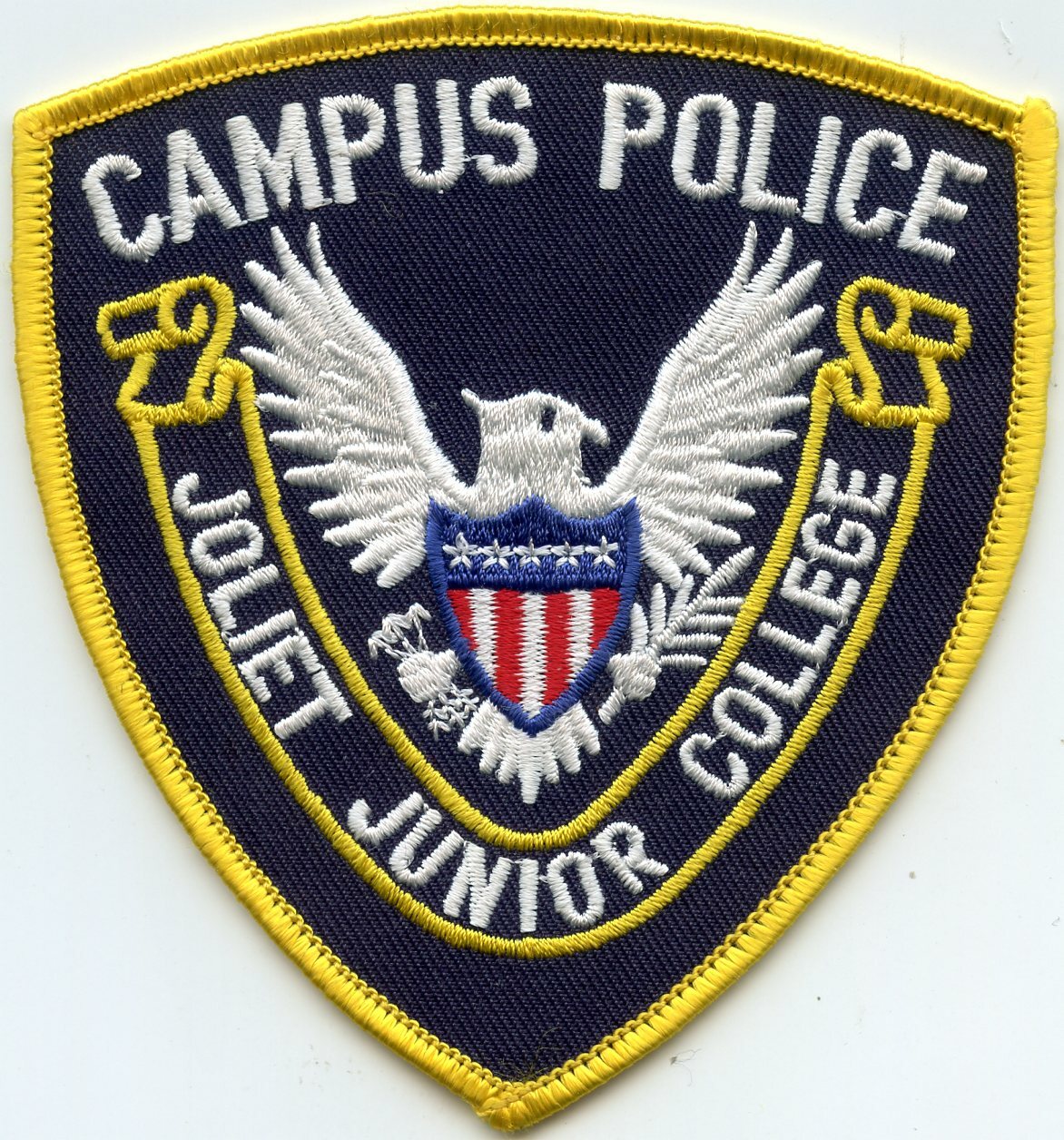 JOLIET JUNIOR COLLEGE ILLINOIS IL CAMPUS POLICE PATCH