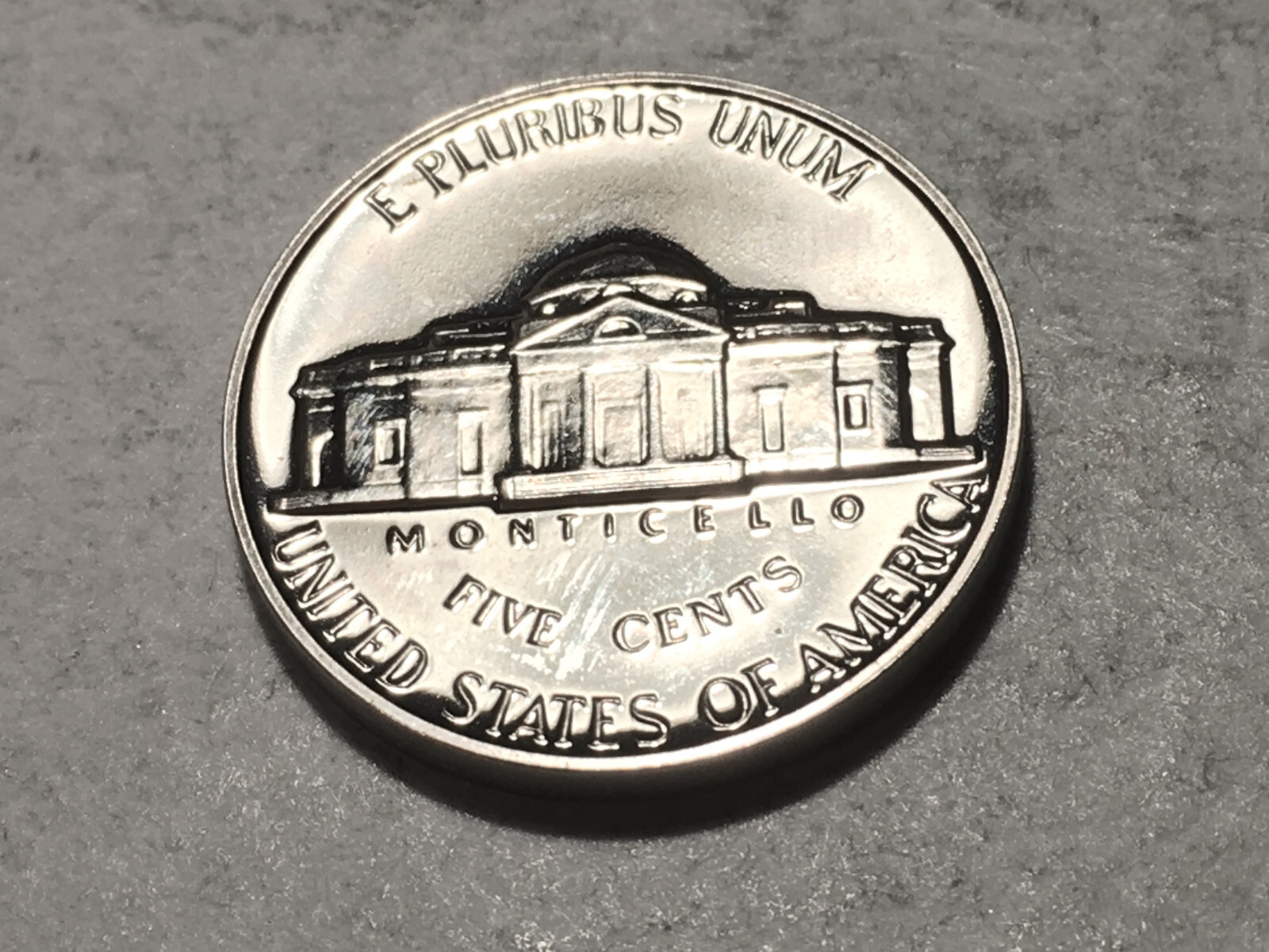 1963 WDDR-120 Doubled Die Reverse Ch/Gem Proof. Jefferson Nickel Error#2